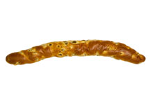 Brioche stokbrood van rozijnen