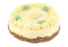 Biscuittaart creme au beurre vanille