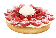 Aardbeientaart en croute
