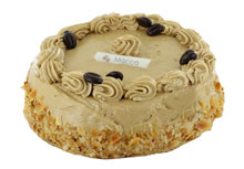 Biscuittaart creme au beurre mokka