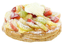Fruittaart met bladerdeeg
