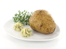 Aardappel in de schil