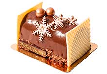 Kerstbûche 'Chocomousse'