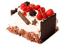 Kerstbûche 'Slagroom framboos'