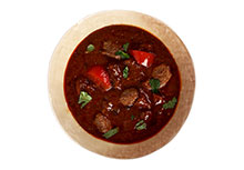 Lam in Indische gekruide tomatensaus