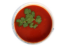 Verse Indische tomatensoep rasam 




