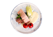 Zalm met prei
