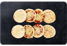 Mini pizza's