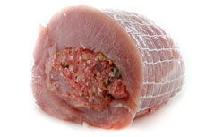 Kalkoenfilet opgevuld