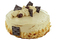 Biscuittaart creme au beurre mokka