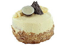 Biscuittaart creme au beurre vanille