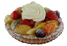 Fruittaart met bladerdeeg